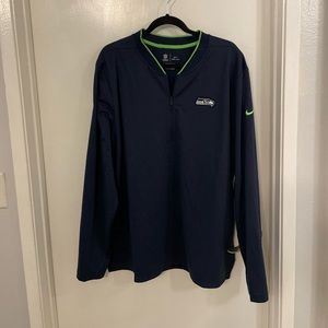 Nike XL Seattle Seahawks 1/4 Zip